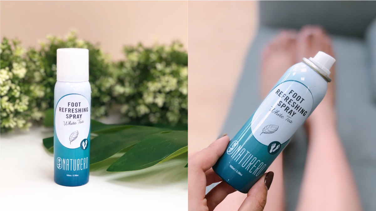 從此擺脫尷尬腳臭！「Naturero清新特攻足噴」淡雅白茶香、沁涼舒爽感讓你步步生香！