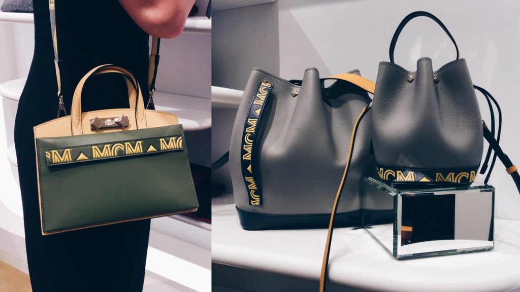 MCM 「Milano」系列将品牌LOGO减去,与几何色块重新结合