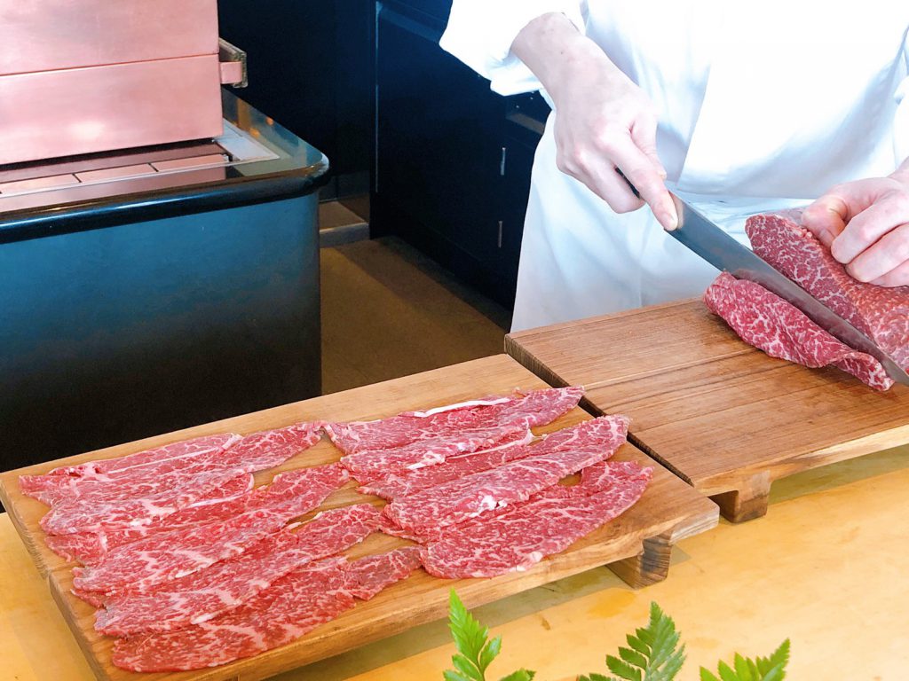 The Ukai Taipei 手切和牛肉片