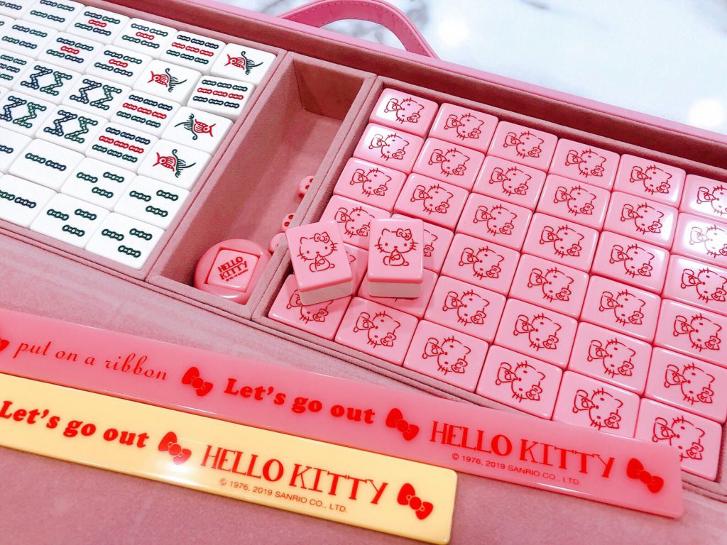 Hello kitty典藏時尚麻將組