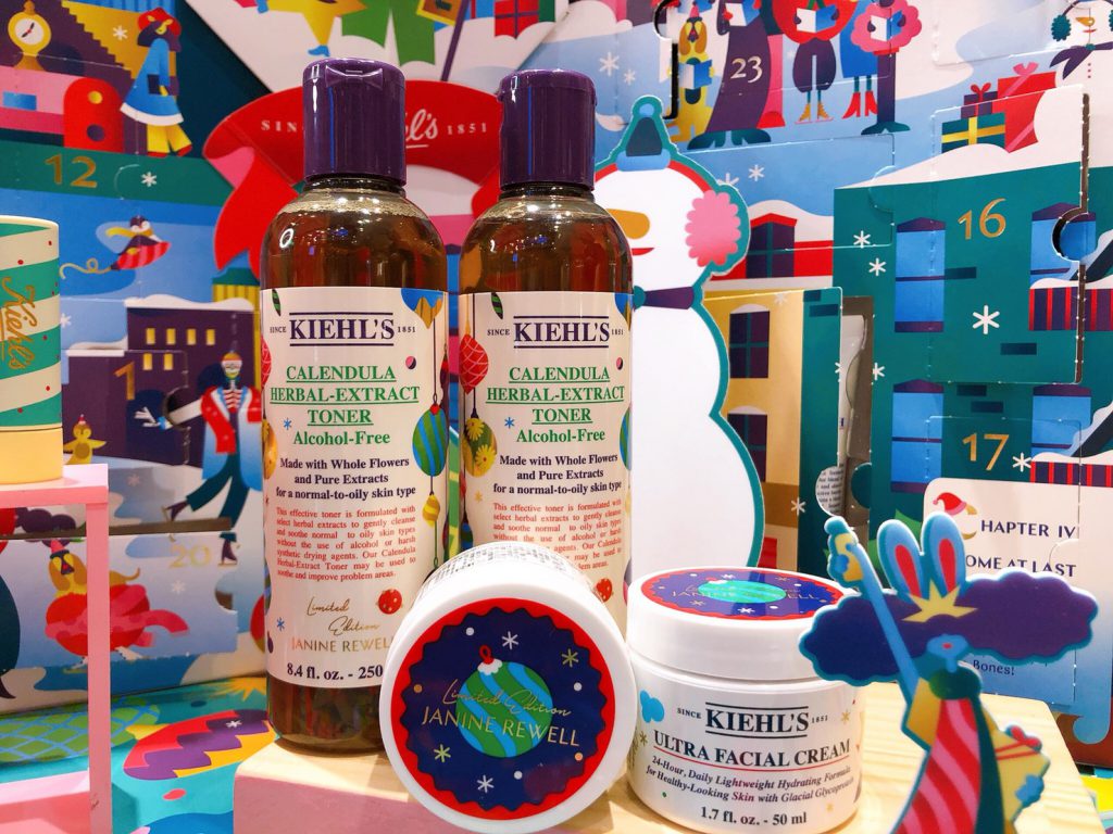 Kiehl’s X Janine Rewell 金盞花植物精華化妝水 250ml / NT$1,450
Kiehl’s X Janine Rewell 冰河醣蛋白保濕霜 50ml / NT$1,350