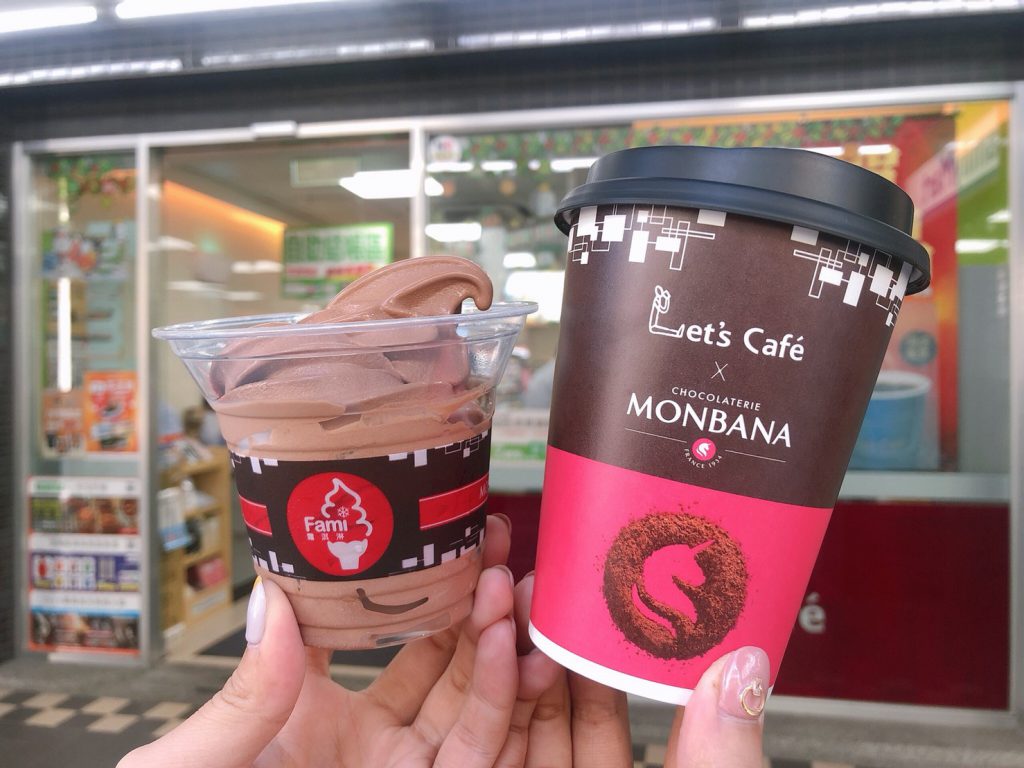 全家MONBANA巧克力霜淇淋