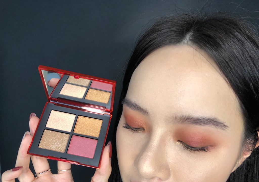 NARS 4色眼彩盤 #SINGAPORE(流金緋紅版)1.1g x 4 / NT$1,750