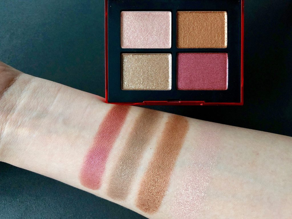 NARS 4色眼彩盤 #SINGAPORE(流金緋紅版)1.1g x 4 / NT$1,750