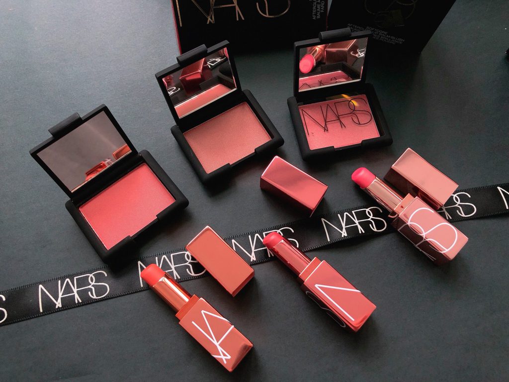 NARS 徹夜狂歡嫩唇頰彩組(由左至右:#TORRID、#DOLCE VITA、#ORGASM)NT$850