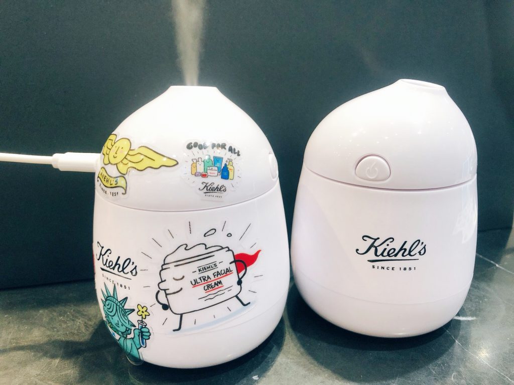 Kiehl's空氣加濕器(圖 / FG編輯 Ashley Tsai 拍攝)
