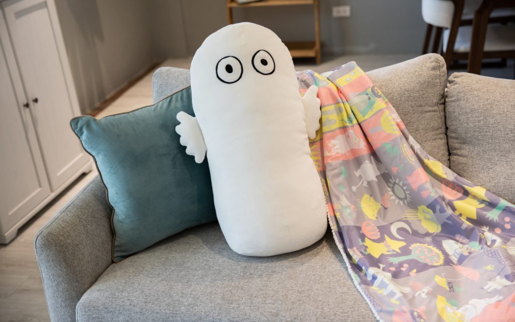 康是美集點MOOMIN 童話世界溜溜抱枕毯