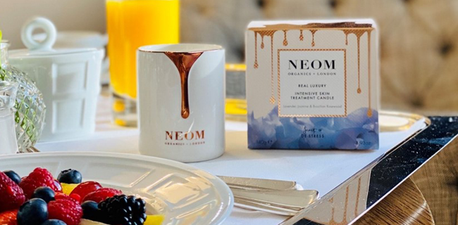 NEOM 舒緩恬睡極致美肌香氛蠟燭 140g NT$1,900
