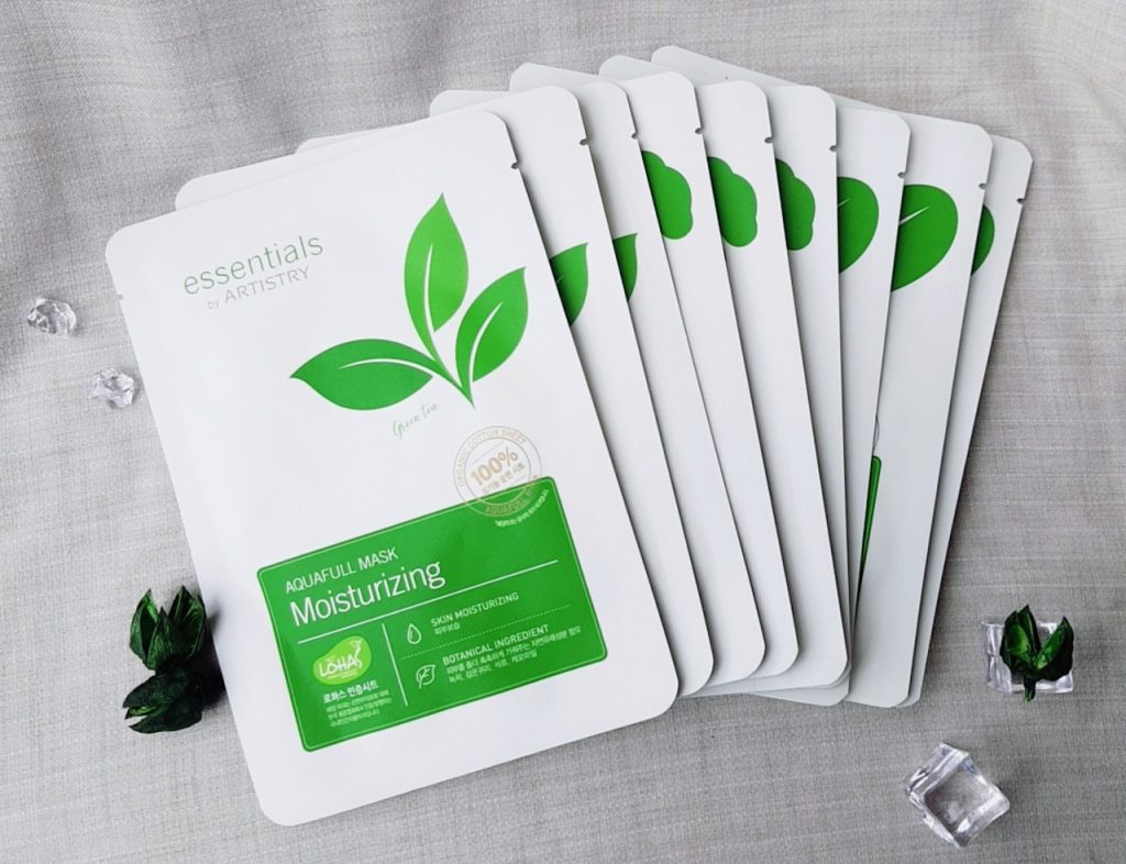 安麗小清新面膜 一盒九片/NT$315