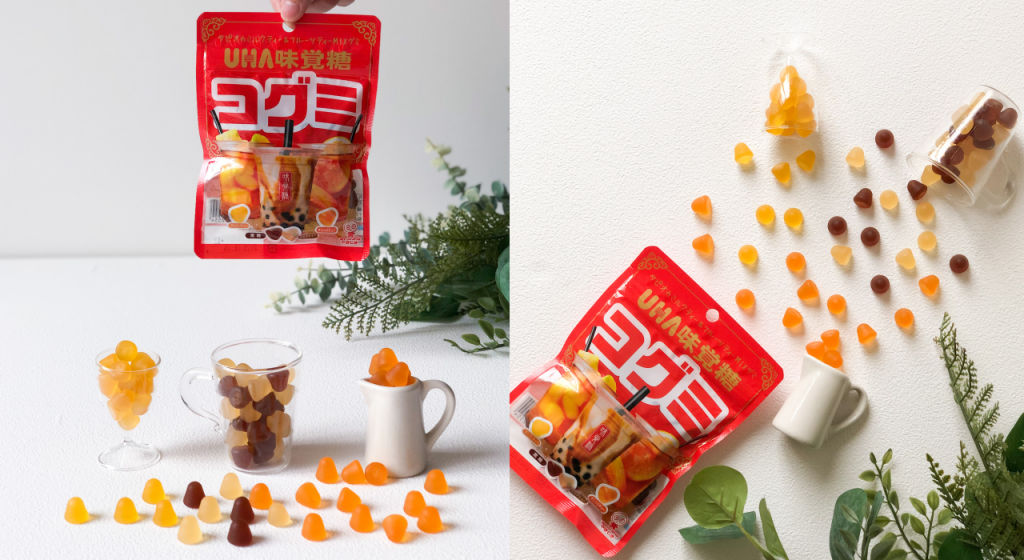 味覺糖QQ軟糖黑糖奶茶水果茶風味