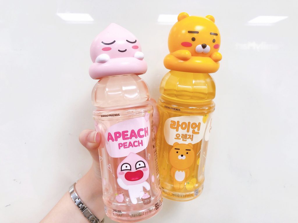 kakao friends造型飲料