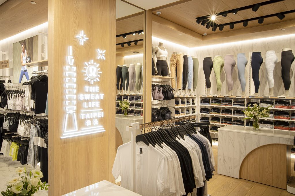lululemon台北101門市盛大開幕