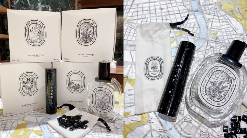 經典淡香水旅行裝 12ml/NT$3,300(杜桑、玫瑰之水、感官之水、希臘無花果)