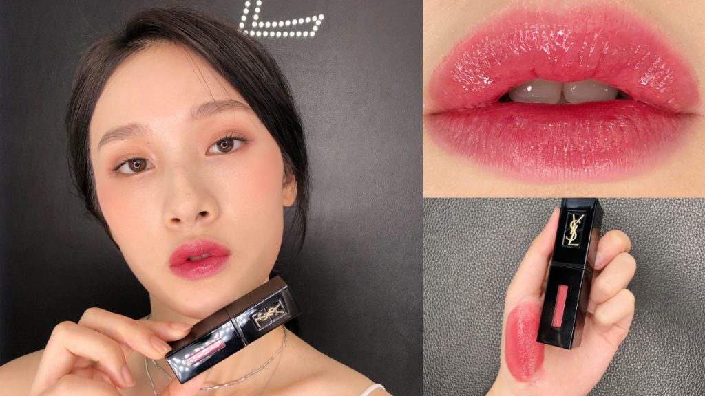 YSL 奢華緞面漆光唇釉(#419 蜜桃軟糖)NT$1,300