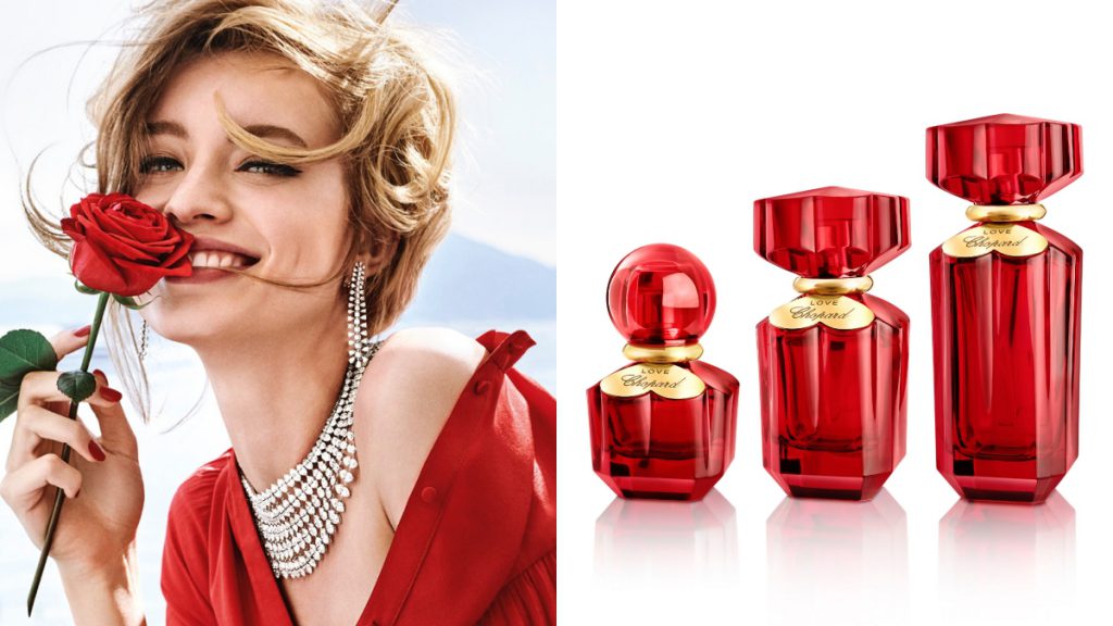 LOVE CHOPARD 愛在蕭邦淡香精 30ml/NT$2,000、50ml/NT$3,050、100ml/NT$4,100