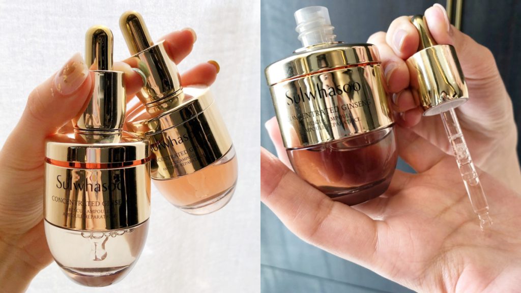 雪花秀 滋陰生人蔘縮時修護安瓶 20ml/NT$4,380(圖/編輯拍攝)