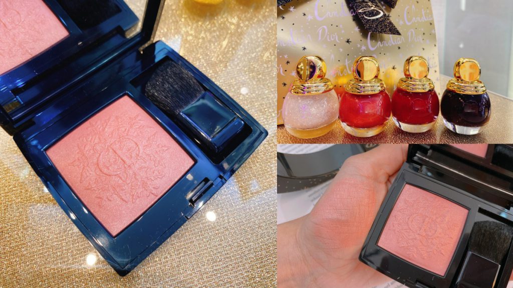 DIOR迪奧藍星訂製腮紅盤 金燦星夜限量版 5g/NT$1,800
DIOR迪奧金燦指甲油、亮甲油 12ml/NT$980