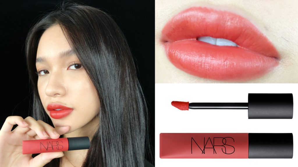 NARS 限量雲霧唇誘(#PIN UP)7.5ml/NT$1,000(圖/編輯拍攝)