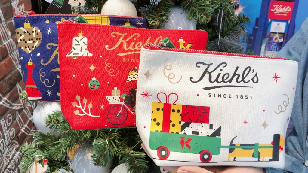 KIEHL'SXMaïté Franchi 限量設計款化妝包(圖/編輯拍攝)