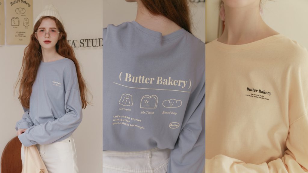 MIT BUTTER 奶油家族新成員印花 Tee NT. 590