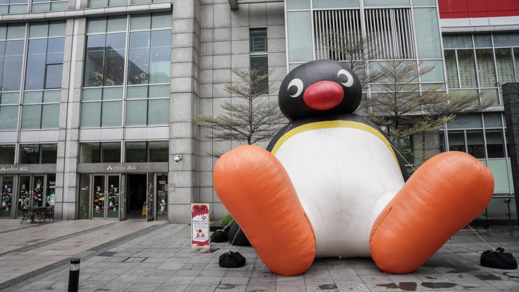 Pingu企鵝家族 40週年耶誕樂園限定店