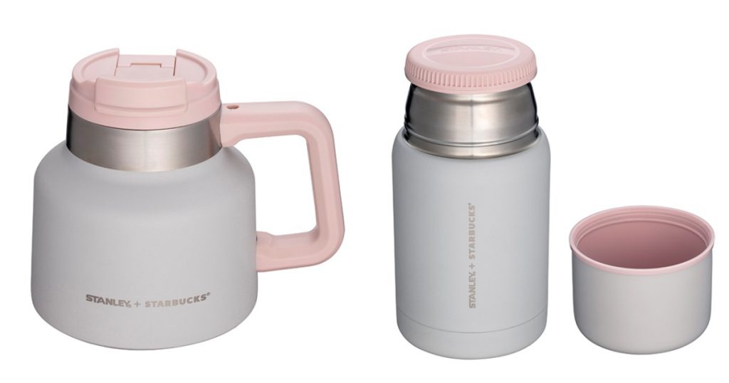 STANLEY考究灰不鏽鋼把手杯 20oz/NT$1550(左)
STANLEY考究灰不鏽鋼餐食罐 710ml/NT$1380(右)