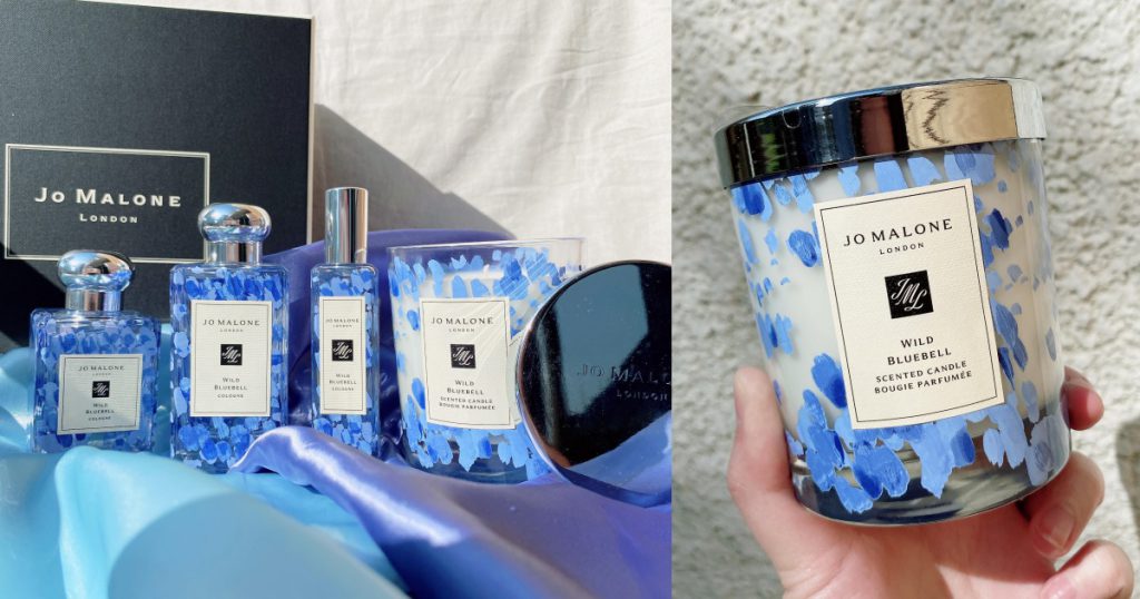 藍風鈴限量彩繪系列香水 30ml/NT$2,700、50ml/NT$3,650、100ml/NT$5,400
藍風鈴限量彩繪香氛工藝蠟燭 200g/NT$2,680