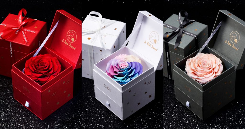 厄瓜多永恆玫瑰花花禮/NT$2580