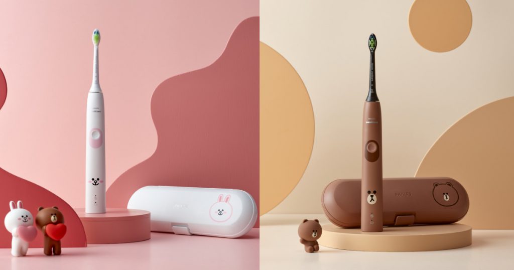 LINE FRIENDS限量款音波牙刷(熊大、兔兔) /NT$3,490