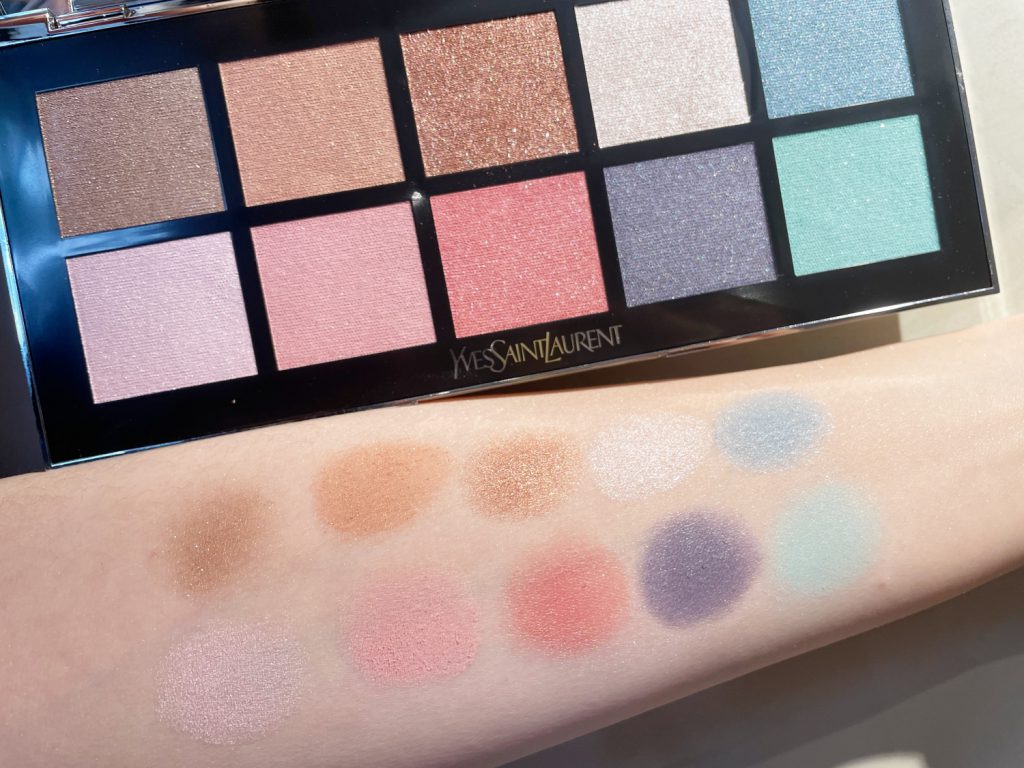 YSL 夏戀雪酪彩妝盤 NT$3,600(圖/編輯拍攝)