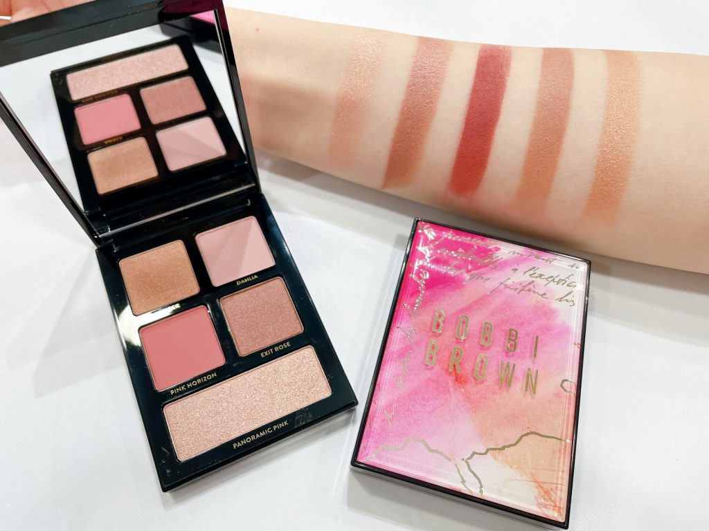 Bobbi Brown 時尚元素系列眼影盤(#復古甜粉)試色