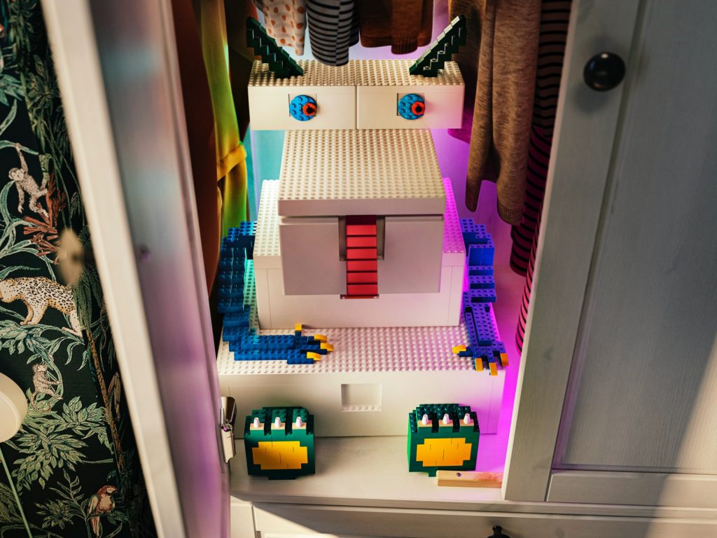 IKEA與LEGO聯名BYGGLEK系列