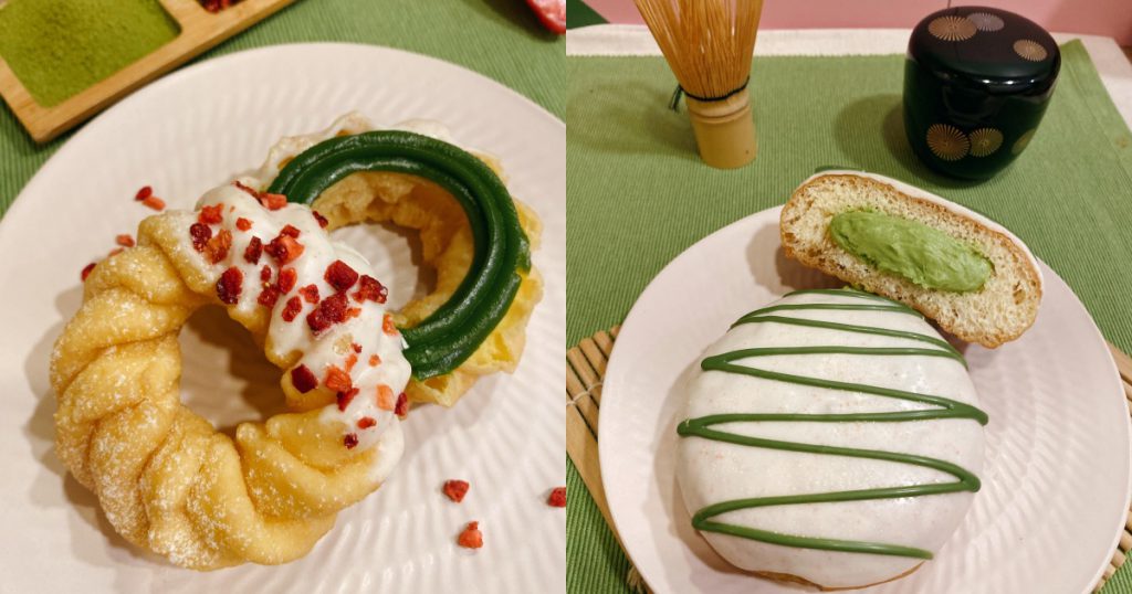 Mister Donut 辻利茶舗 甜甜圈