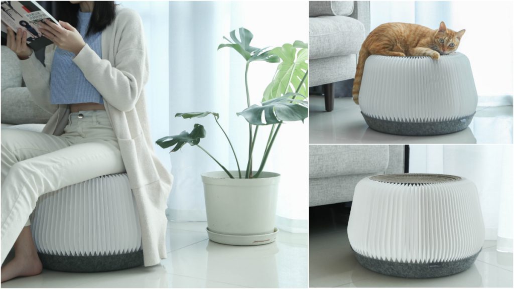 POUF 小宅貓抓凳