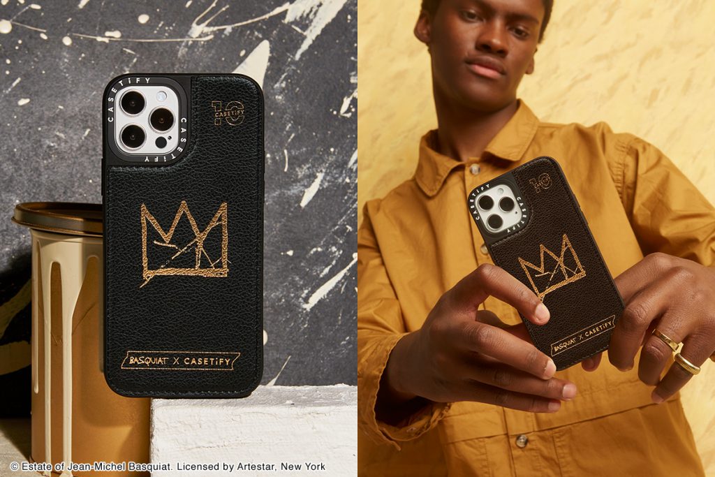 Basquiat x CASETiFY 聯名十週年限定皮革手機殼