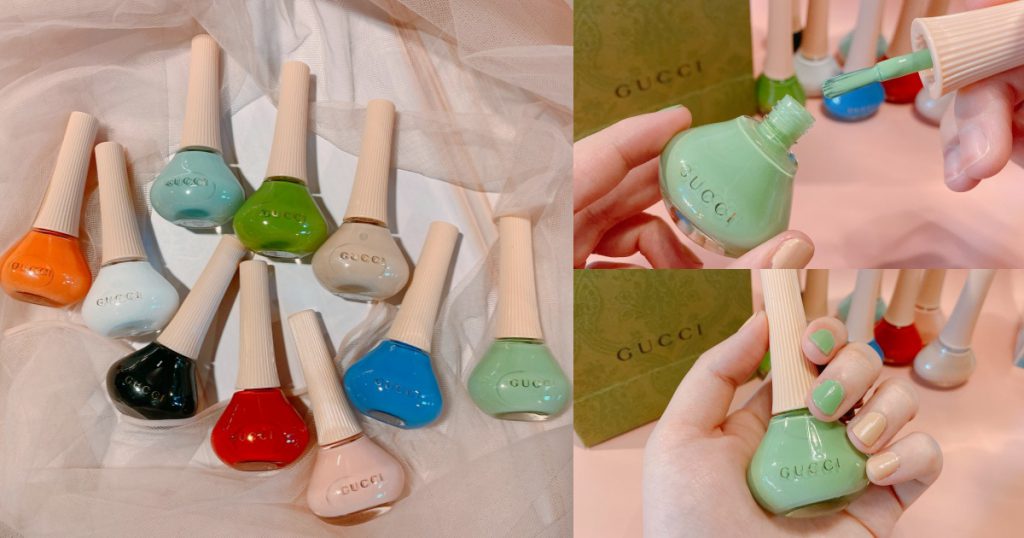 碎花唇膏絕美新色 213必收 Gucci推出全新 異彩琉光指甲油 復古糖果色調美出新高度 Fashionguide 華人時尚專業評鑑
