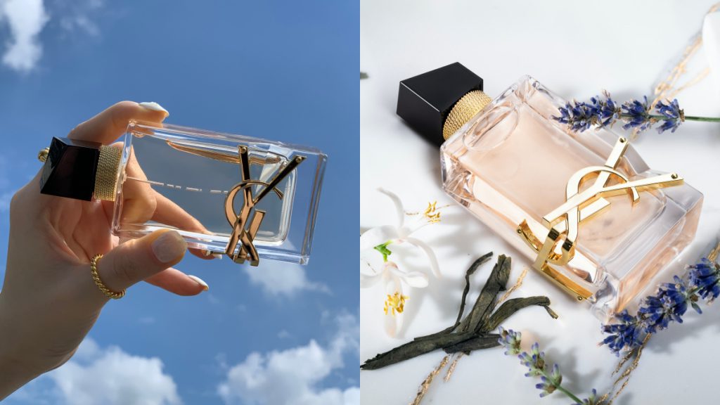 YSL 自由不羈淡香水 50ml/NT$3,960、90ml/NT$5,650