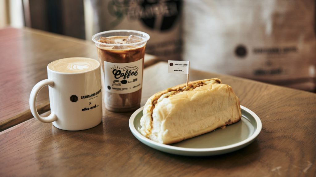猿田彥珈琲X niko and...限定餐點