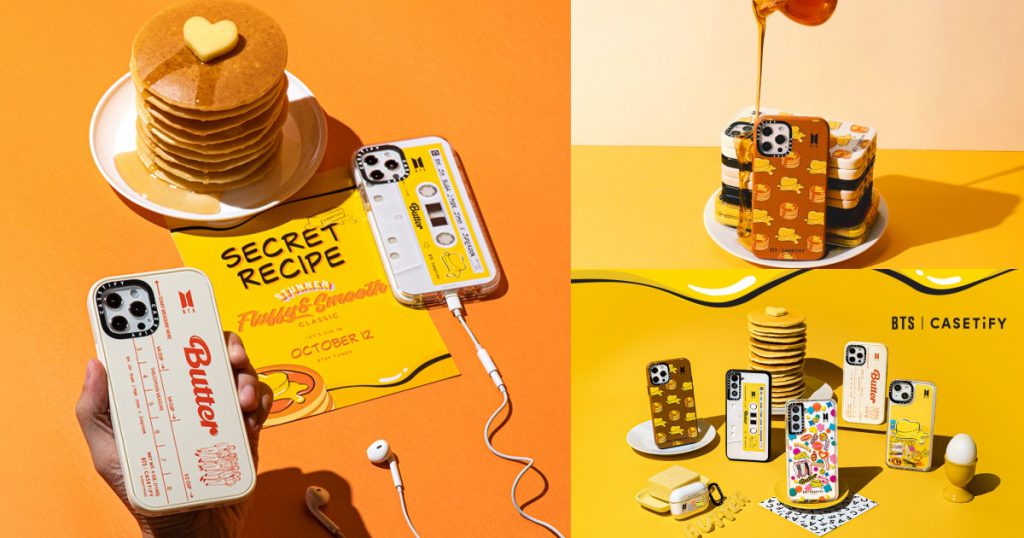 CASETiFY x BTS《Butter》聯名手機配件