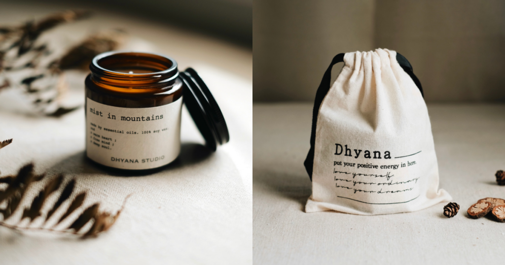 Dhyana studio山間薄霧 香氛蠟燭