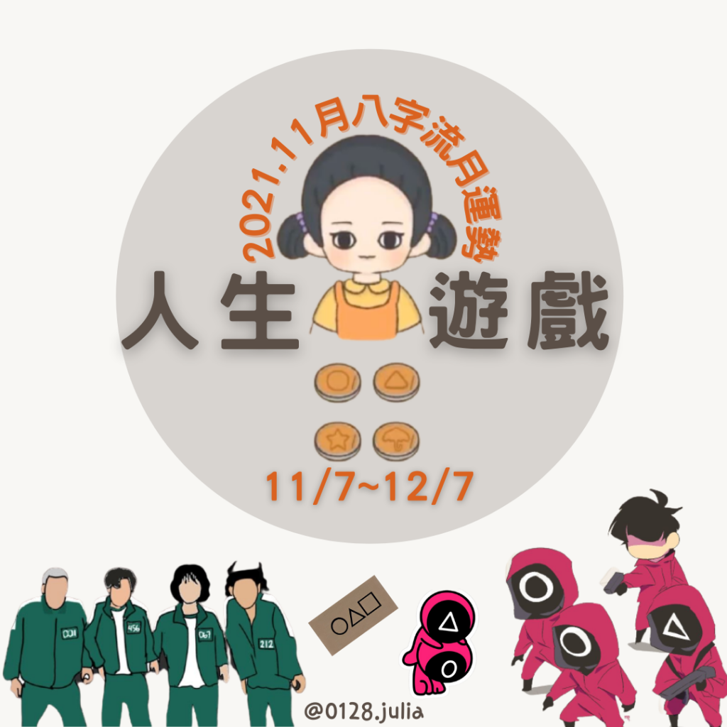 2021年11/7~12/7整體運勢