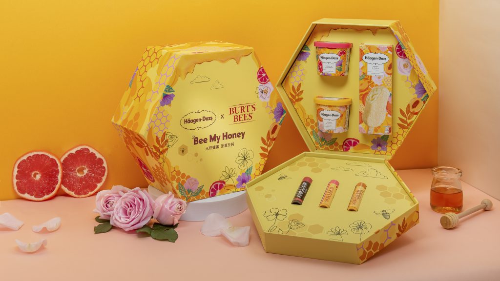 Häagen-Dazs x Burt‘s Bees 甜蜜蜂潮禮盒