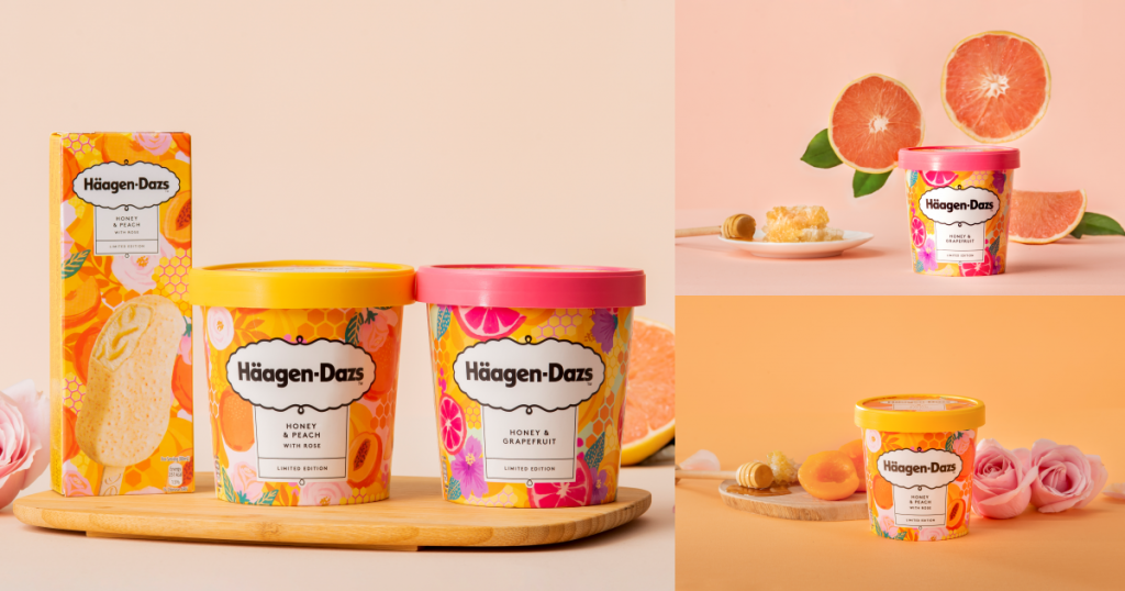 Häagen-Dazs春季限定蜂蜜冰品口味
