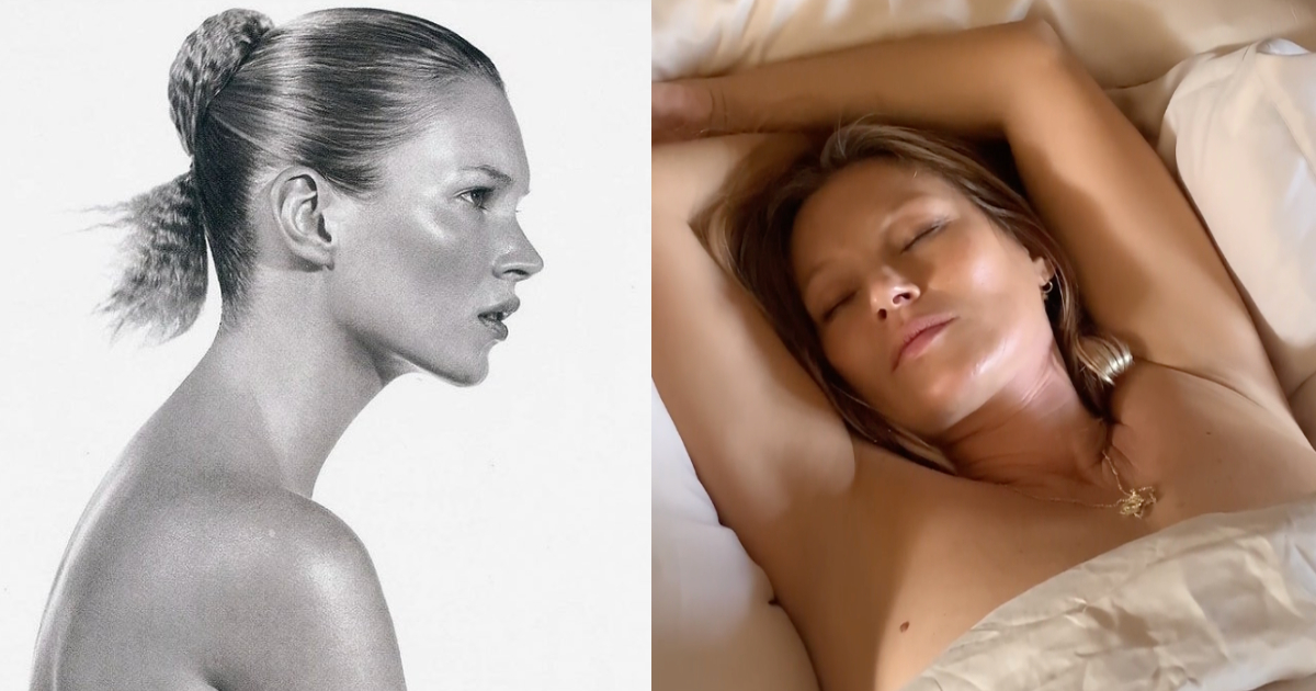 Kate Moss，與超模共枕眠