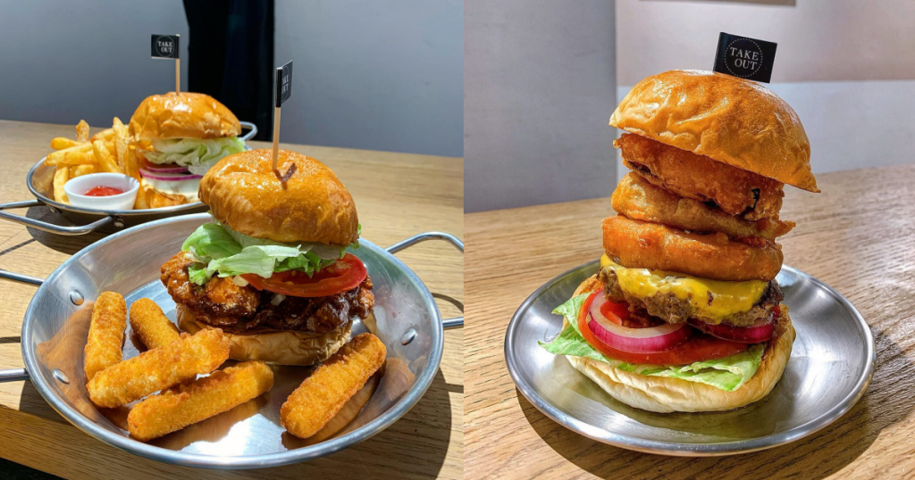 台北必吃漢堡5：TakeOut Burger&Cafe