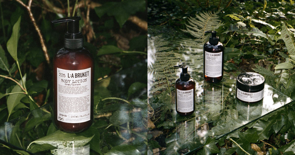 L:a Bruket 推出「雲杉身體保養系列」新產品，香氣飄散時彷彿置身於原始針葉林。