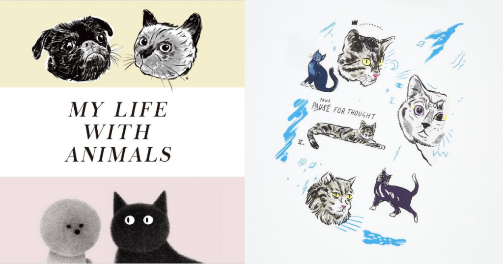 My Life with Animals UT 印花 T 恤 / NT$590