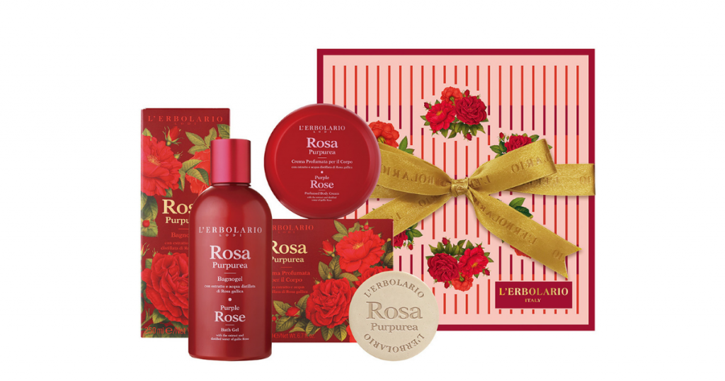 緋紅玫瑰香氛禮盒(含:沐浴膠 250ml+植物皂 100g+護手霜 75ml)
