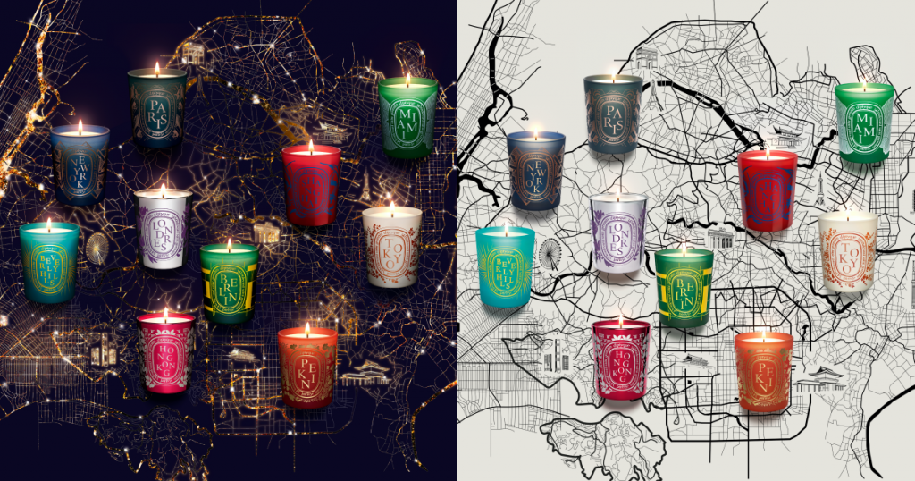 Diptyque城市限定香氛蠟燭190g／NT$2,600