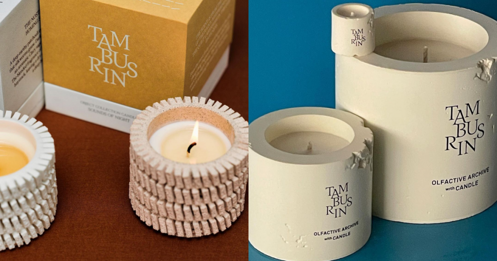 OBJECT COLLECTION CANDLE （官網售完）
OLFACTIVE ARCHIVE CANDLE 40g ／28,900韓元、180g 65,000韓元
